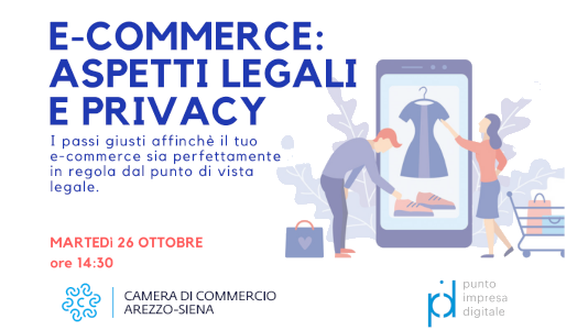 webinar tetrasoft camera di commercio arezzo siena e-commerce gdpr privacy